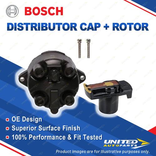 Bosch Distributor Cap Rotor for Nissan Pulsar VI N15 2.0L GTI 105KW SR20DE 96-00