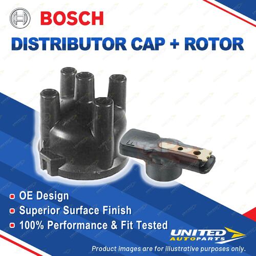 Bosch Distributor Cap Rotor for Ford Australia Courier Laser KA Meteor GA B 2.0L