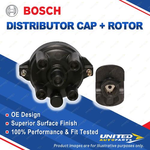 Bosch Distributor Cap Rotor for Mitsubishi Galant VI E39A E38A E33A 2.0L 77KW