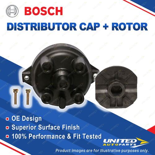 Bosch Ignition Distributor Cap Rotor for Ford Australia Festiva WA 1.3L 46KW U