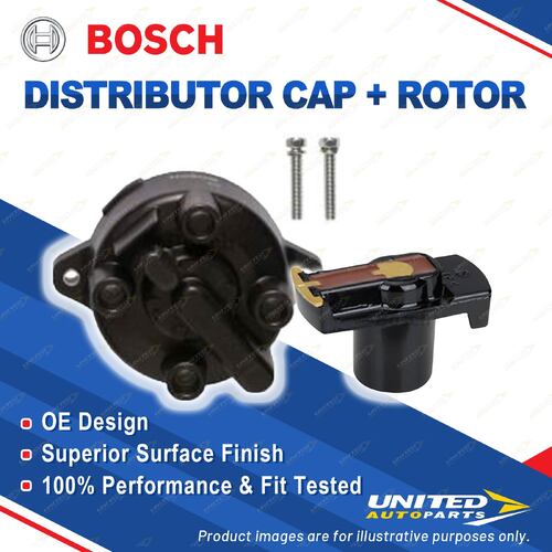 Bosch Distributor Cap + Rotor for Suzuki X-90 EL 16V 4x4 SZ416 1.6L 71KW 95-97