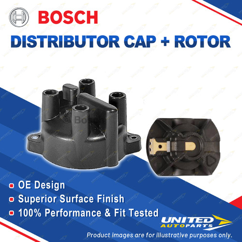 Bosch Distributor Cap Rotor for Mazda 121 DW DW5W 323 BA BHA6P BHA6S BHA8P BHA8S