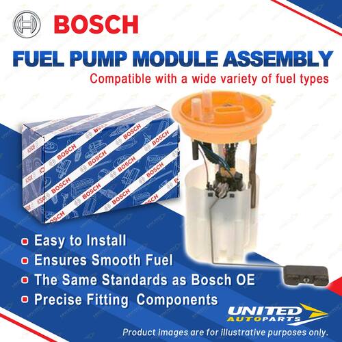 Bosch Fuel Pump Module Assembly for Volkswagen CC 357 Passat 3C2 3C5 2.0L 16V