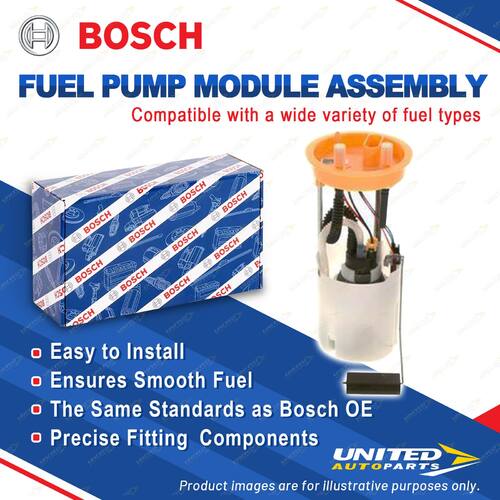 Bosch Fuel Pump Module for Volkswagen Caddy 2CA 2CB 2CH 2CJ 2KA 2KB 2KH 2KJ 4cyl