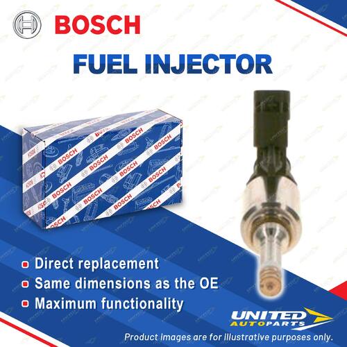 Bosch Fuel Injector for Volkswagen Polo 6R1 6C1 Golf MKVII Passat 3G2 3G5 1.8L