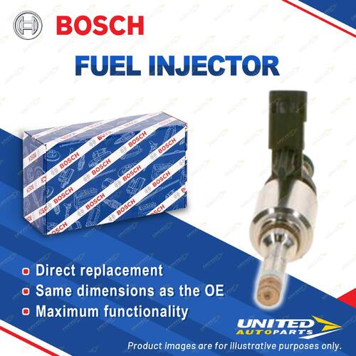 Bosch Fuel Injector High Pressure Gdi for Audi S3 8V TT FV3 FV9 2.0L 4Cyl