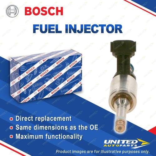 Bosch Fuel Injector for Nissan Juke F15 Petrol 1.6L MR16DDT 2010-2021