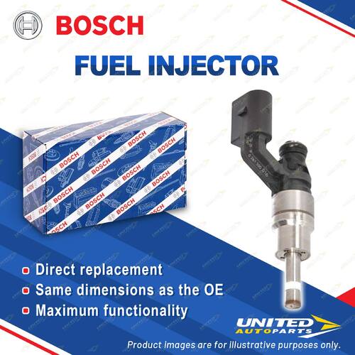 Bosch Fuel Injector for Volkswagen Golf MKV Jetta 1K2 FWD Petrol 1.6L 4cyl