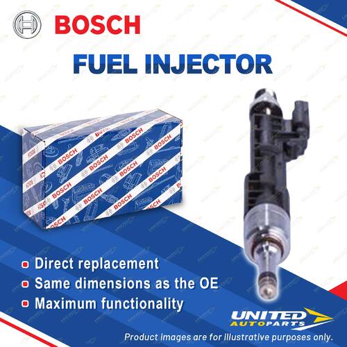 Bosch Fuel Injector for BMW 1 2 3 Series F20 F22 F23 F87 F30 F31 F80 2.0L 3.0L