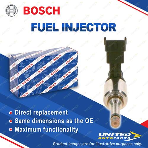 Bosch Fuel Injector for Kia Pro Cee'd JD FWD Petrol 1.6L 4cyl 150kW 2013-2019