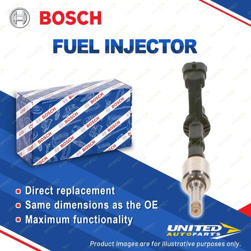 Bosch Fuel Injector for Volvo S60 134 V60 157 155 FWD Petrol 1.6L 4cyl 132kW