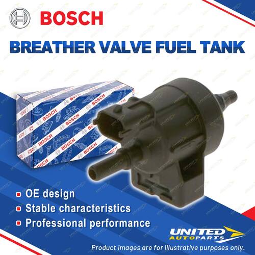 Bosch Breather Valve Fuel Tank for Opel Astra GTC P10 FWD Petrol 1.4L 4cyl