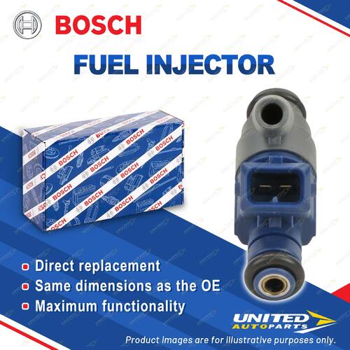 Bosch Fuel Injector for Volkswagen Beetle 1C1 9C1 Bora 1J2 Golf MKIV 2.0L 4cyl