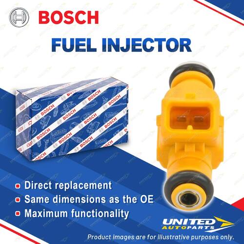 Bosch Fuel Injector for Porsche Cayenne 9PA AWD Petrol 4.5L 8cyl SUV Turbo