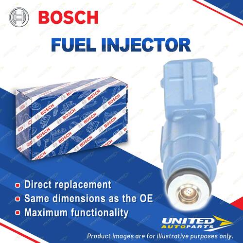 Bosch Fuel Injector for Peugeot 206 2A/C 307 3B CC 3A/C Petrol 2.0L 4cyl