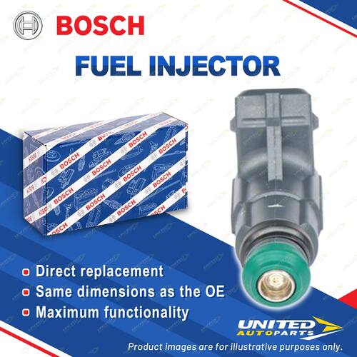 Bosch Fuel Injector for Peugeot 206 2A/C N5 N3 7C 7A 1.4L 4Cyl Hatchback