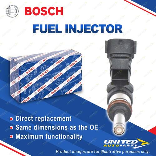 Bosch Fuel Injector for Audi A6 C6 4F2 4F5 Petrol 2.4L 6cyl 2004-2008