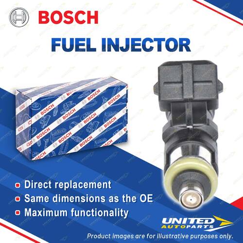 Bosch Fuel Injector for Seat Cordoba 6K1 6K2 FWD Petrol 1.6L 4cyl 55kW 1998-1999