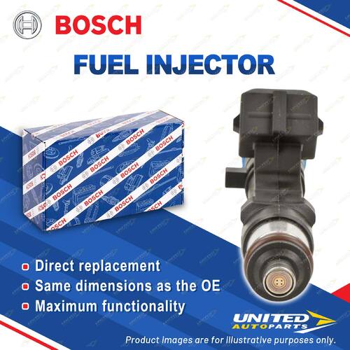 Bosch Fuel Injector for Opel Astra P10 FWD Petrol 1.4L 4cyl 2012-2013