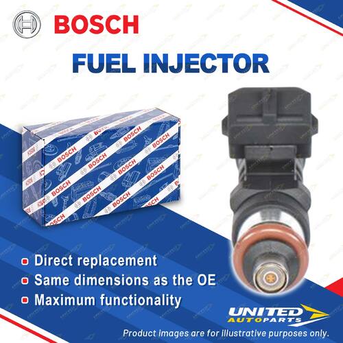 Bosch Fuel Injector for Ford Fiesta WS Focus LW Petrol 4cyl 2009-2015