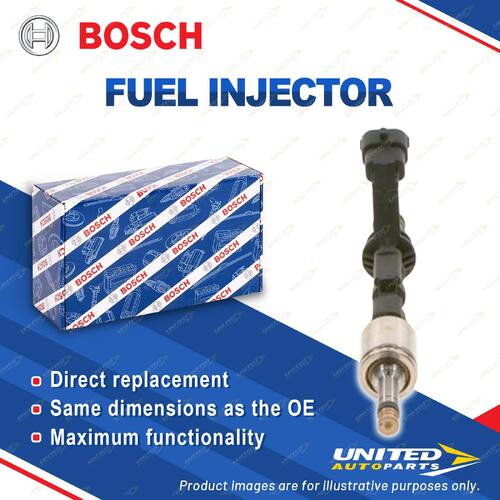 Bosch Fuel Injector for Volvo S60 134 V60 155 157 V40 525 526 T4 2010-2015