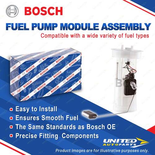 Bosch Fuel Pump Module Assembly for Audi A3 8L 1.8L AGU I4 100kW 1997-2000