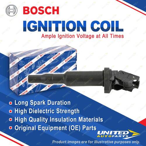 1x Bosch Ignition Coil for BMW 550i M5 X5 F10 650i M6 F06 F12 F13 X6 750 F01 F02