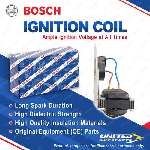 1 x Bosch Ignition Coil for Volvo 850 2.4L 103KW Sedan 1992 - 1997