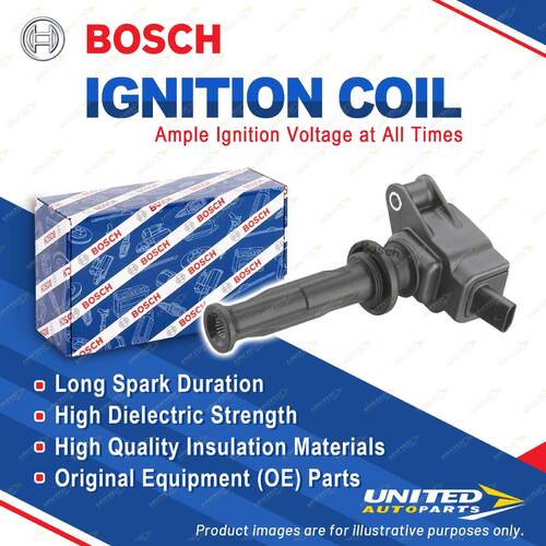 1 x Bosch Ignition Coil for Volvo XC60 S60 2.0L 177KW 2010 - 2011