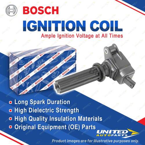 1 x Bosch Ignition Coil for Ford Focus LW DY BK Kuga DM2 Mondeo BE7 Mustang