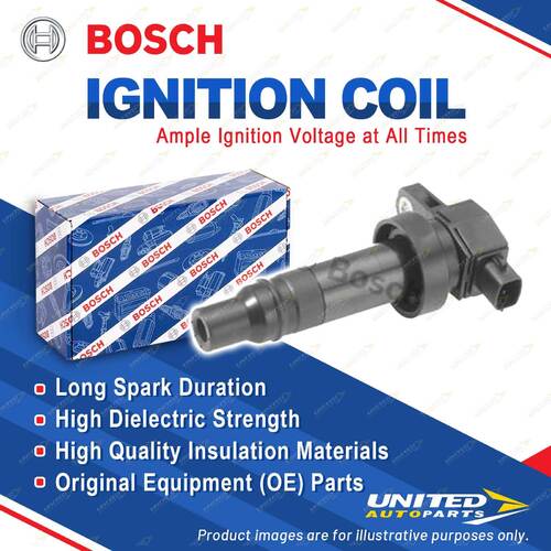 1 x Bosch Ignition Coil for Hyundai i30 FD Accent Solaris Verna RB i20 Veloster