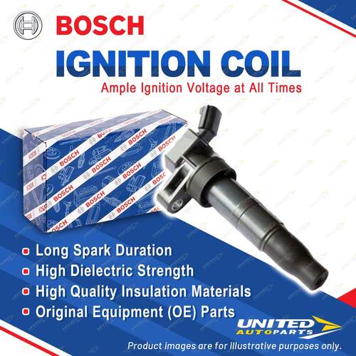 1 x Bosch Ignition Coil for Hyundai Tucson ix35 LM Sonata YF Santa Fe DM iMax TQ