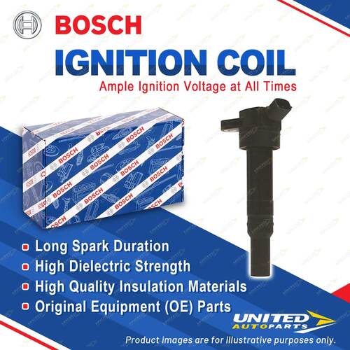 1 x Bosch Ignition Coil for Hyundai Elantra MD UD AD Tucson TL i40 VF ix35 LM EL