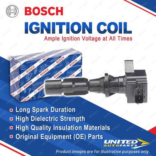 1 x Bosch Ignition Coil for Mazda 3 BK BL 6 GG GY GH MX-5 NC 2.0L 2.3L 2.5L