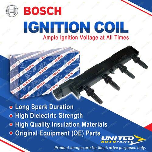 1 x Bosch Ignition Coil Module for Citroen C5 X4 Xsara N7 2.0L 100KW 2000-2005