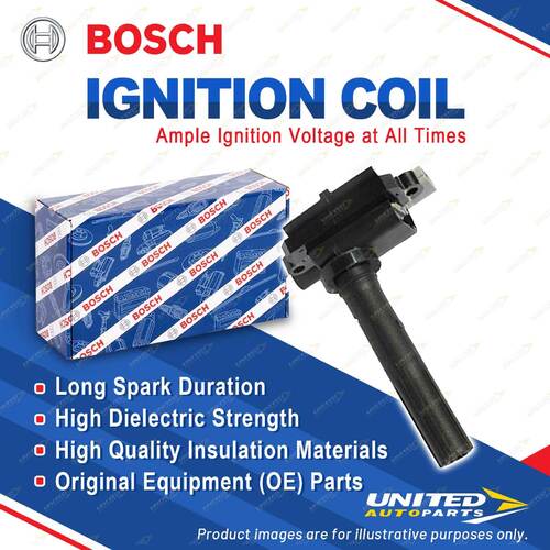 1 x Bosch Ignition Coil for Suzuki APV Swift MZ EZ 1.5L 1.6L 2004-on