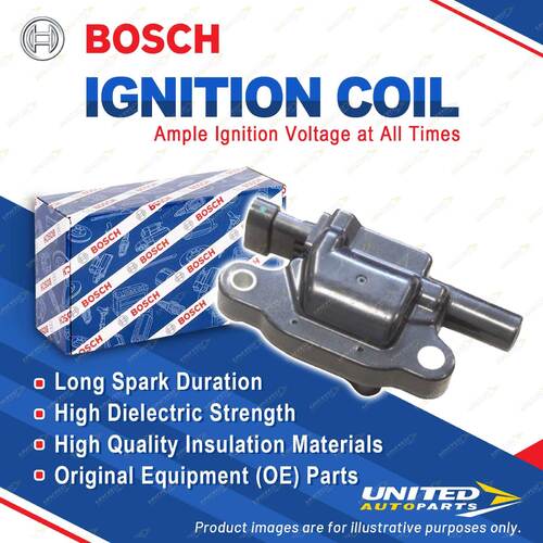 1 x Bosch Ignition Coil for Chevrolet Corvette 6.0L 298KW 2004 -2005