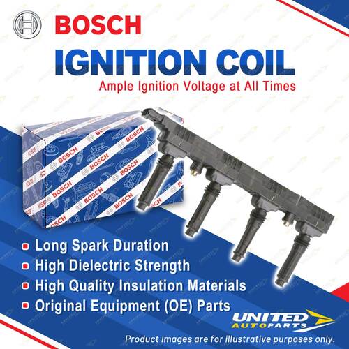 1 x Bosch Ignition Coil Module for Holden Astra TS AH 2.0L 141KW 147KW