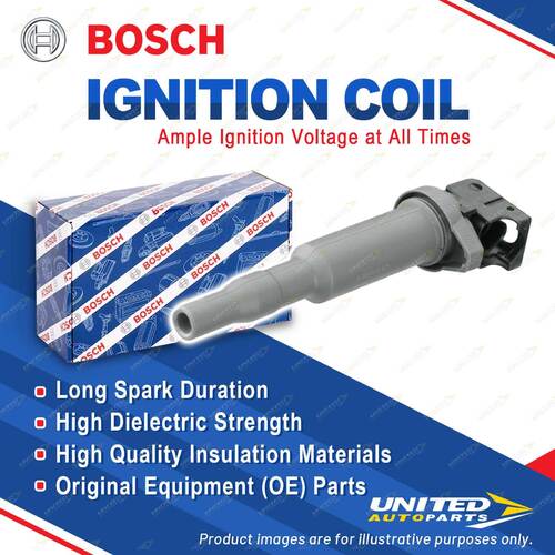 1 x Bosch Ignition Coil for BMW 118i 120i 3 Series E90 E91 E92 5 Series E60 E61