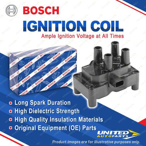 1 x Bosch Ignition Coil for Ford Fiesta JD JH WS WT Focus LW Ecosport JK8