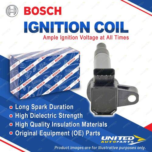 1 x Bosch Ignition Coil for Lexus IS E1 LS F3 LX J1 SC Z4 GS S1 1998-2005