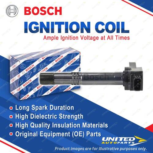 1 x Bosch Ignition Coil for Honda CR-V RD7 RE Civic FK FN Accord CM 2.0L 2.4L