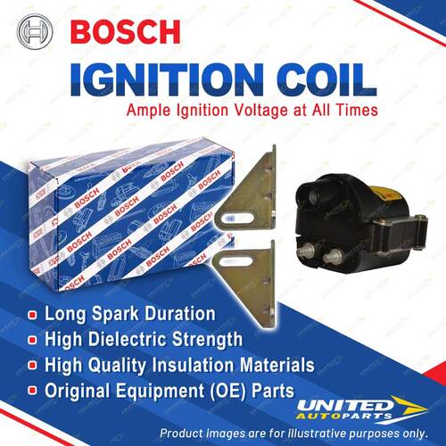 1 x Bosch Ignition Coil for Ford Laser KE Courier 1.6L 2.0L 1985-1994