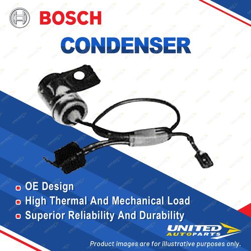 Bosch Ignition Condenser for Volkswagen Beetle 15 Transporter II Karmann GHIA