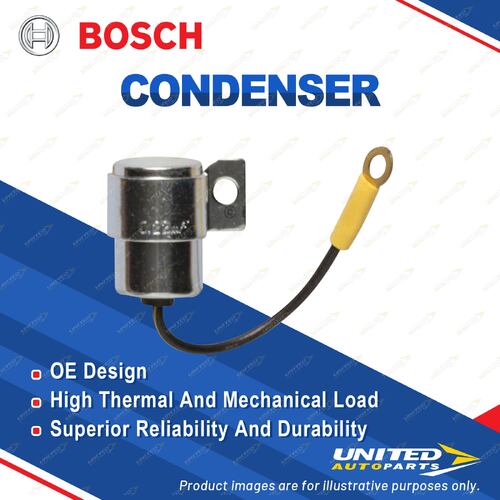 Bosch Ignition Condenser for Daihatsu Scat 1.6L 4x4 1587cc 49KW 09/1976-06/1980