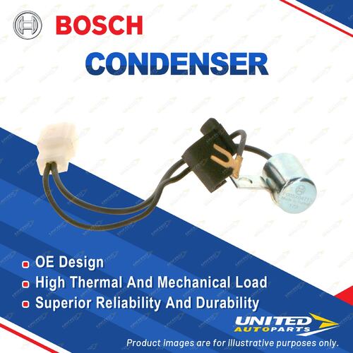 1 x Bosch Ignition Condenser for Ford Australia Courier Econovan Laser KA Sport