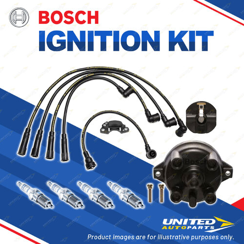 Bosch Ignition Kit for Ford Econovan JG 2.0L 63Kw 06/1997-09/1999 Nickel