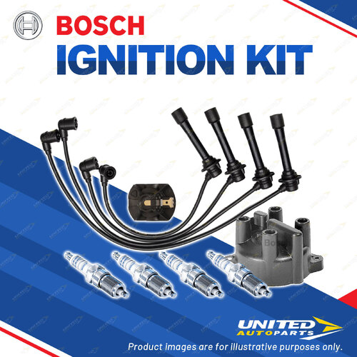 Bosch Ignition Kit for Ford Laser KJ KL 1.6L 1.8L Hatchback 80Kw 92Kw Nickel