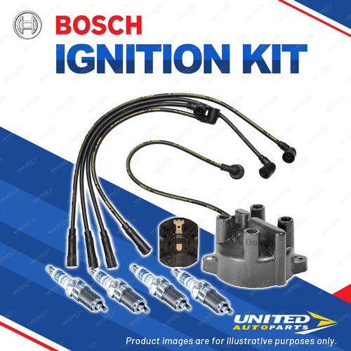 Bosch Ignition Kit for Ford Festiva WD 1.3L 1.5L 47Kw 67Kw Hatchback Platinum