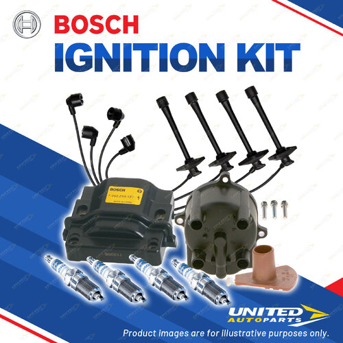 Bosch Ignition Kit for Holden Apollo JP 2.2L 93Kw Sedan Wagon 1995-1997 Platinum